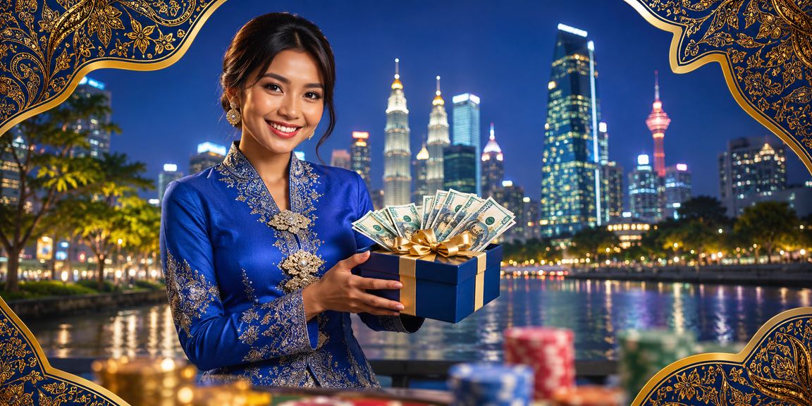 Pemain berbaju kurung menikmati sesi pertaruhan dalam talian di Kuala Lumpur melalui wennaz4404